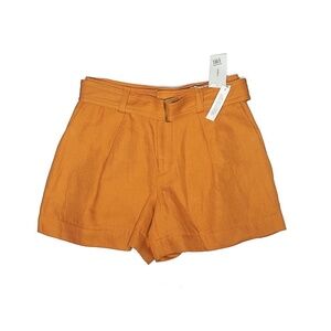 Vince Tailored Cotton Linen Shorts